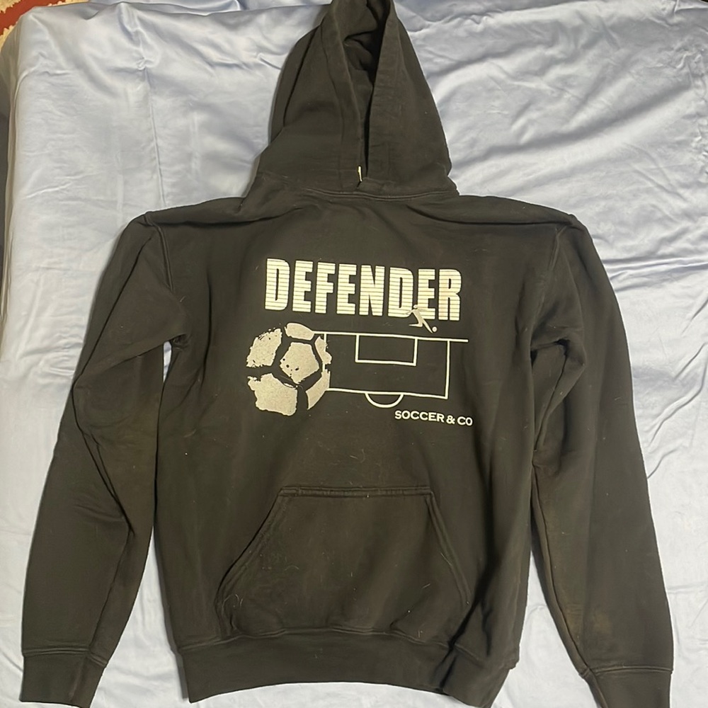 Defender soccer hoodie